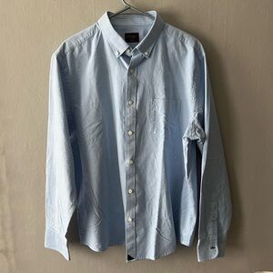 Untuckit Light Blue Men's Button Down Shirt Size XL